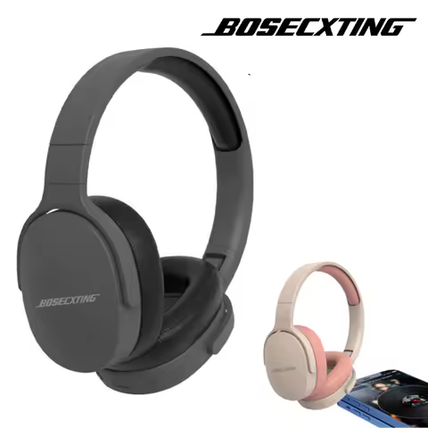 BOSECXTING Headphones P2961 Wireless Bluetooth 5.3 Earphone Stereo HIFI Headset Game Earbuds With Mi