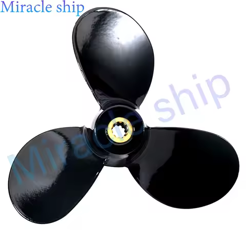 Propeller 7 1/2x7 Fit Suzuki Outboard Engine 4T DF4 DF5 DF6 10 Tooth Spline RH 58110-91JN0-019 boat 
