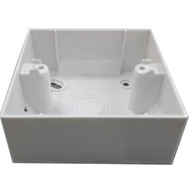 Outbow Plastic Box for Faceplate HDMI VGA RJ45 ETC.