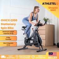 OVICX Q100 Stationary Spin Bike with Magnetic Resistance Exercise Bikes Indoor Cycling Bike