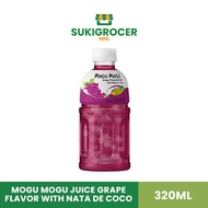 Mogu Mogu Juice Grape Flavor with Nata de Coco 320ML