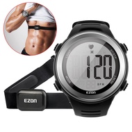 Heart Rate Monitor and Chest Strap, Exercise Heart Rate Monitor, Sports Watch with HRM, Waterproof, 