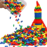 Plastic Bullet Inserts Building Blocks Rocket Desktop Toys Educational Children Kindergarten 3-6-7-8
