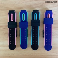 CCT-Watch Band Soft Universal Silicone 15mm Smartwatch Waterproof Wristband Replacement for Kids