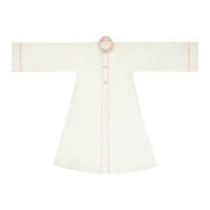 ชุดฮันฟูหรูหราสำหรับผู้หญิงในฤดูใบไม้ผลิ ชุดเดรสยาวคอตั้งพร้อมกระโปรงเอวสูงสไตล์ใหม่ของ QIYU XI