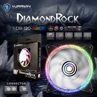 VURRION DR-120 DIAMOND ROCK RGB FAN CASE 1 YEAR WARRANTY