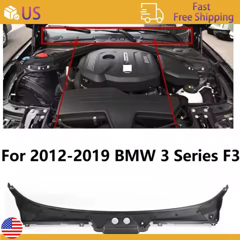 51717258177 Front Windshield Wiper Cowl Cover Wiper Wate Plate For BMW 3 Series F30 2012-2019 High Q