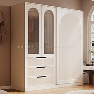 [SG Seller]Closet Small Household Sliding Door Home Bedroom Storage Cabinet Modern Simple High-Grade Finished Closet