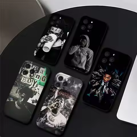 Youngboy Never Broke Again Phone Case For IPhone 17,16,15,14,13,12,11 Plus,Pro,Max,XR,XS,X,7,8 Plus,