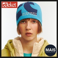 [TEKET] CT Jacquard Knit Beanie – Blue / Soft Winter Hat