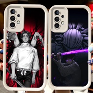 H76 PURE Love God of War White Casing for Samsung A04s A36 A14 A05S A56 A35 A34 A24 S25 Ultra A15 A5