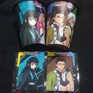 GANTUNGAN Demon Slayer Familymart Akaza Douma Kokushibo Cup - Demon Slayer x Family Mart Indonesia C