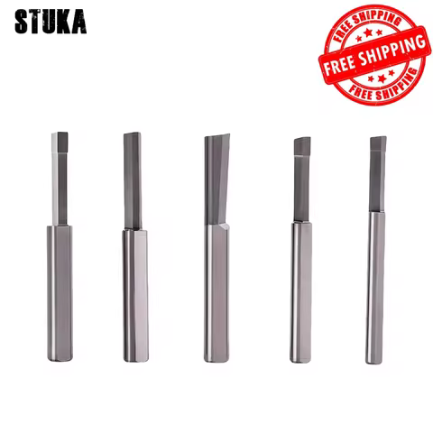 Stuka Keyway Broaching DM Series Cutter Carbide for CNC Machine to cut blind internal keyway Slot Gr