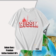 KAOS SOUVENIR NEGARA RUSIA BANYAK MODEL, BAJU OLEH-OLEH RUSIA -12