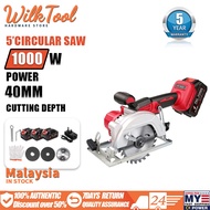 WilkTOOL🔥998VF Circular Saw Cordless with Battery Electric Wood Plastic Marble Cutter Electric Saw S