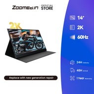 Zoomed-In Portable Monitor for Laptop 14 inch 1080/2k/3K HDMI UHD IPS 3200x1800  Display Computer LE
