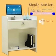 ♛✙Cashier Reception Bar Counter Supermarket Trumpet Bar Counter Restaurant Cashier Shop Small Pumpin