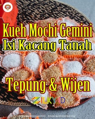 Kue Kueh Moaci Moachi Gemini Moci Mochi Original Wijen Tepung Kacang Oleh-Oleh Asli Khas Semarang Is