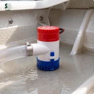 Sunnimix 12V Submersible Pump Low Water Level 12V Pump 12v-750 Manual Bilge