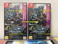 《今日快閃價》（中古二手）Switch NS遊戲 SD高達 G世代 白金版 SD GUNDAM G世代 火線縱橫 白金版 SD Gundam G Generation Cross Rays [Platinum Edition] 港版中英日文版 （包含全部DLC內容）