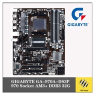 GIGABYTE GA-970A-DS3P /D3/DS3  Desktop Motherboard 970 Socket AM3+ DDR3 32G For FX/Phenom II/Athlon II mainboard used PC