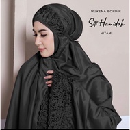 Siti HAMIDAH EMBROIDERED ADULT MUKENA HANTARAN KHADIJAH EMBROIDERED MUKENA