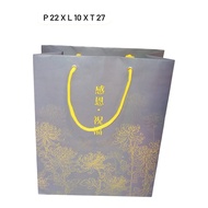 Paper bag paper bag/ paper bag paper bag ORIENTAL FLOWER shopping bag