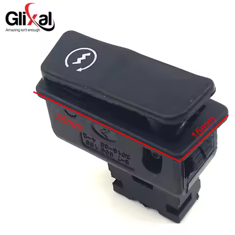 Glixal Scooter Moped Electric Start Switch Button for GY6 49cc 50cc 125cc 150cc Chinese Moped Scoote