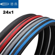 Schwalbe RIGHRUN 24x1 (25-540) Wheelchair Tire K-Guard 3 Anti-puncture Bicycle MTB Mountain Road Bike Tires Ultralight 315g