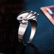 Blue-Eyes White Dragon ring Seto Kaiba Anime peripherals ring Couple Cartoon Anime Ring