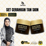 Bartech Beautee SET CERAHKAN KULIT TAN SKIN KE FAIR SKIN, CERAHKAN 1 BADAN WHITENING CREAM