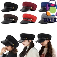 BAIHEE Navy Cap, Vintage Flat Top Hat Beret Hats, Flat  Cap Painters Cap Duck Tongue Cap Newsboy Hat