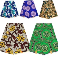 African Print Batik Fabric Dress - Ankara Cloth for Traditional Wear & DIY Projects