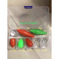 Long throw power rice grains box of 8