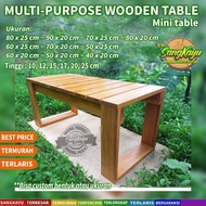 Floor table, computer table, laptop table, monitor table, small study table - 40 x 20cm, 10 cm dinin