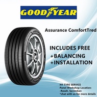 Goodyear Assurance ComfortTred 16 17 18 inch Tyre Tayar Tire (Free Installation/ Delivery)