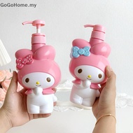 GOG Ins Style Girly Heart My Melody Lotion Bottle Standing Bottle Shower Gel Shampoo Bottle Detergen