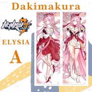 DAKIMAKURA ELYSIA Honkai Impact 3rd - Waifu Anime ELYSIA Pillowcase