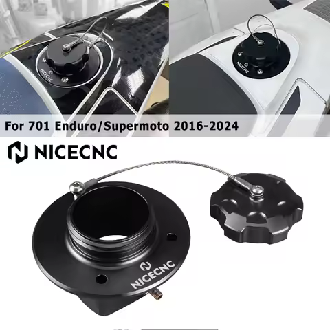 NICECNC For Husqvarna 701 SM Supermoto Enduro 2016-2024 Motorcycle Fuel Filler For GasGas 700 Enduro