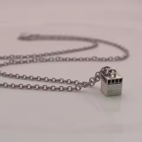 ZKD islam Allah kaaba in mecca 60cm chain necklace