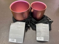 Snow Peak 雪峰杯 地區限定 套杯 全新 300+450ml stacking mug 原宿限定(桃紅) 