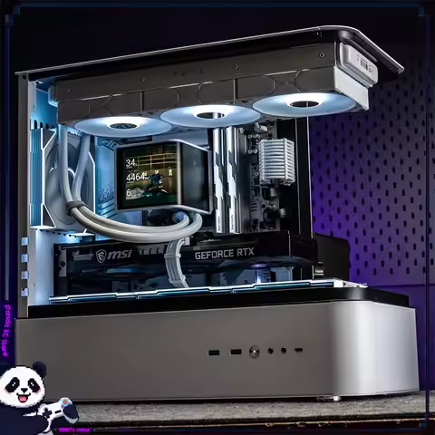Art Ultra Hm1 Desktop Case Atx M-Atx Support Atx Power Supply 360 Water-Cooled 5090 Graphics Card Cu