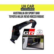 AUSTRALIA HILUX GR SPORT OEM SPORT BAR GLOSSY BLACK REVO ROCCO ROGUE ROLL BAR GR