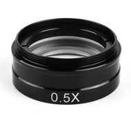 อุตสาหกรรมกล้องจุลทรรศน์วิดีโอกล้อง0.3X 0.5X 0.75X 2X เลนส์วัตถุประสงค์180คูณปรับโฟกัส180X C-MOUNT ส