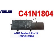 ASUS C41N1804 ZenBook Pro UX450 UX450F UX450FD UX480 UX480F UX480FD BATTERY