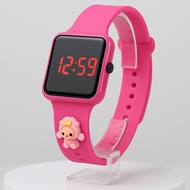 3 year old 5 year old girl's watch with cute motif, waterproof led, cool kids watch