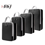 [BKJ] 8pcs Cube Compression Travel Storage Bags Travel Box Breathable And Foldable Por [New]