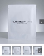 CurrentBody Skin Hydrogel Face Mask