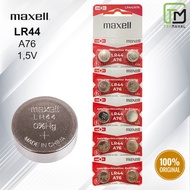 Baterai LR44 Maxell - Baterai kalkulator-alat bantu dengar-remote