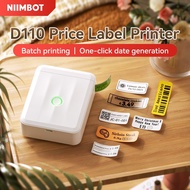 NIIMBOT D110 Label Printer Wireless Bluetooth Thermal Label Portable Printer Label Maker